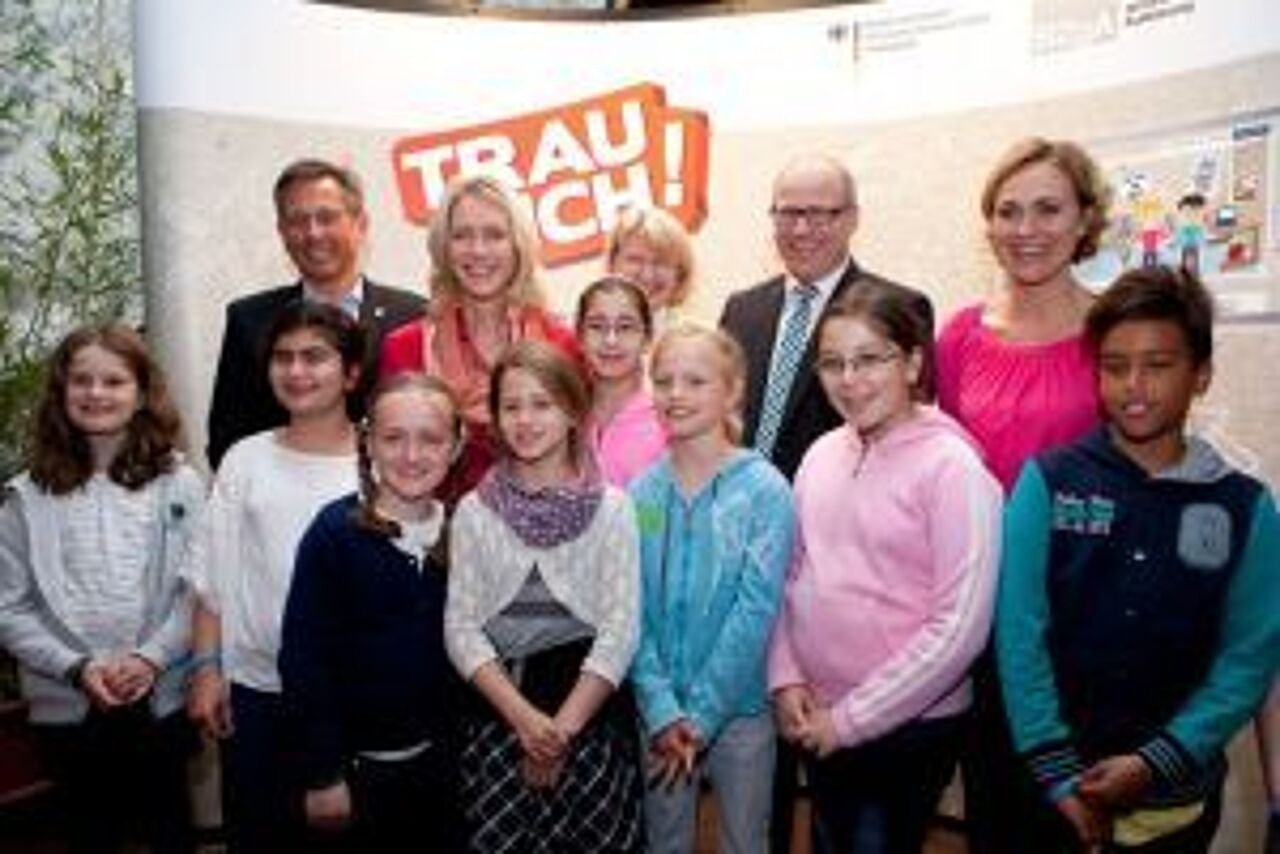 Gruppenfoto zur Landestour in Hamburg