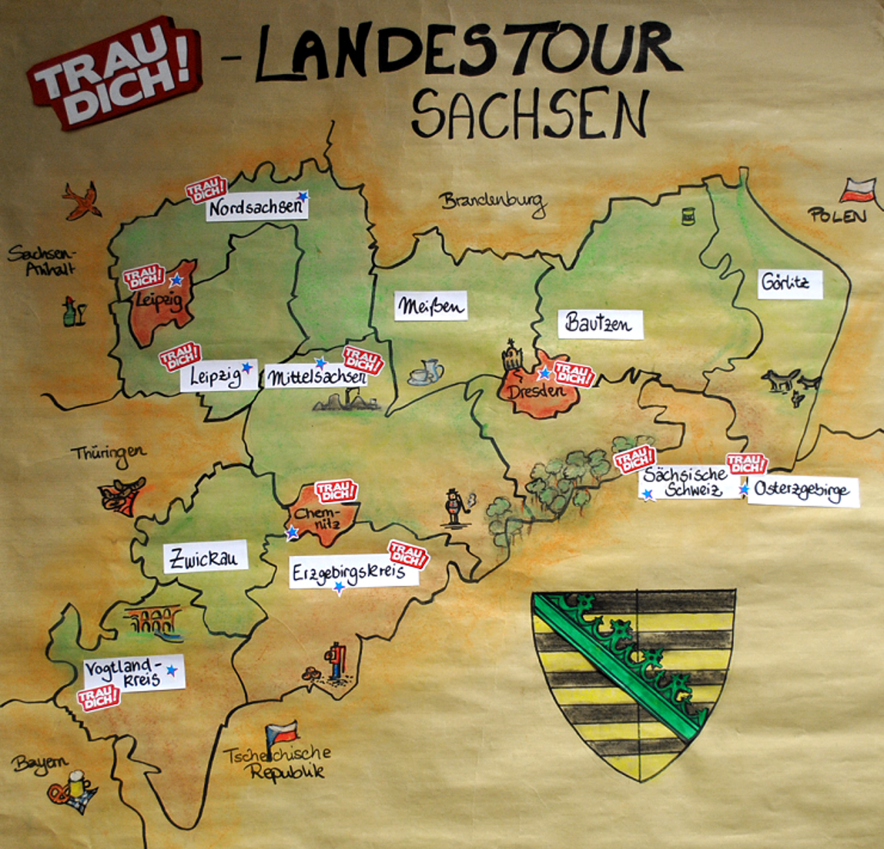 Trau Dich! - Landestour Sachsen Trau Dich! - Landestour Sachsen