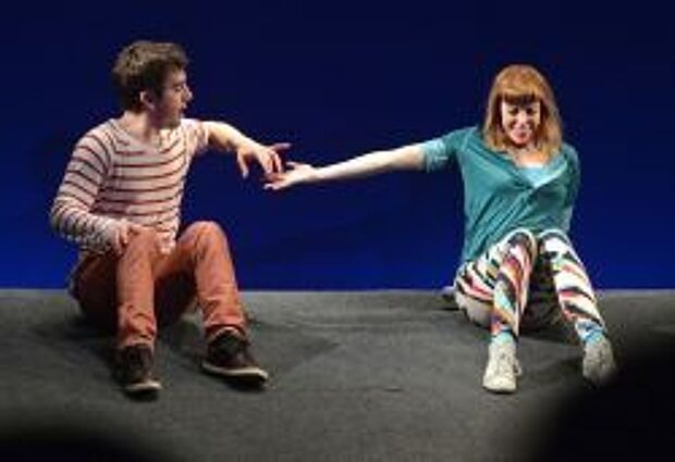 Szene aus dem Theaterstück Szene aus dem Theaterstück "Trau dich!"