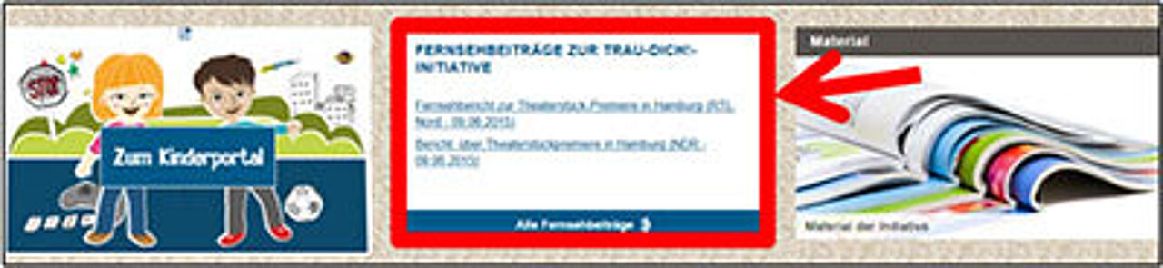 Screenshot Multiplikatorenportal Screenshot Multiplikatorenportal