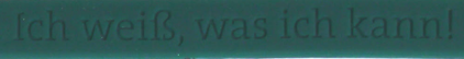 Armband Nr. 4, Mintgrün, "Ich weiß, was ich kann!"