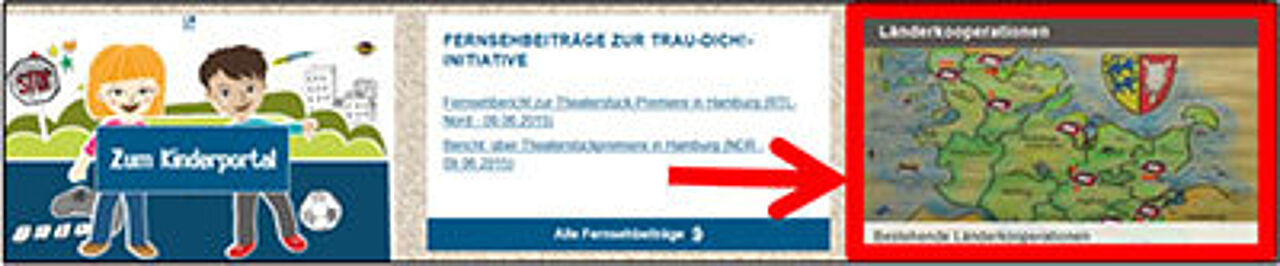 Screenshot Multiplikatorenportal Screenshot Multiplikatorenportal