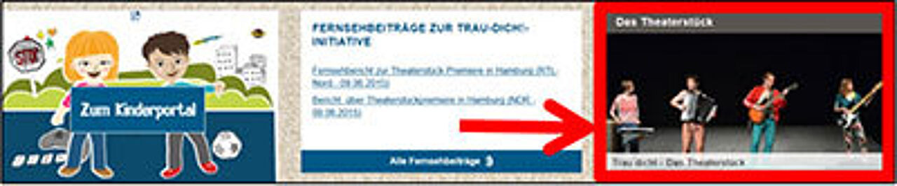 Screenshot Multiplikatorenportal Screenshot Multiplikatorenportal