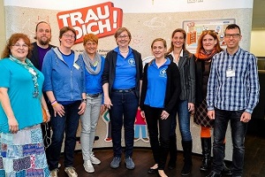 Gruppenfoto der Landestour in Nürnberg